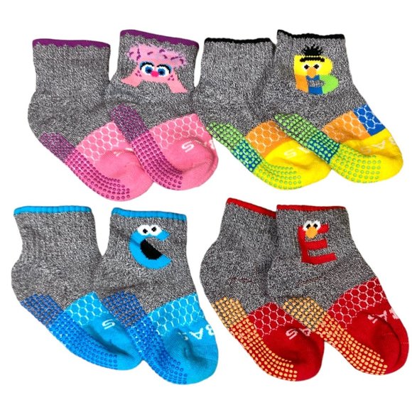 Bombas Accessories Bombas X Sesame Street Infant Socks In Tube New